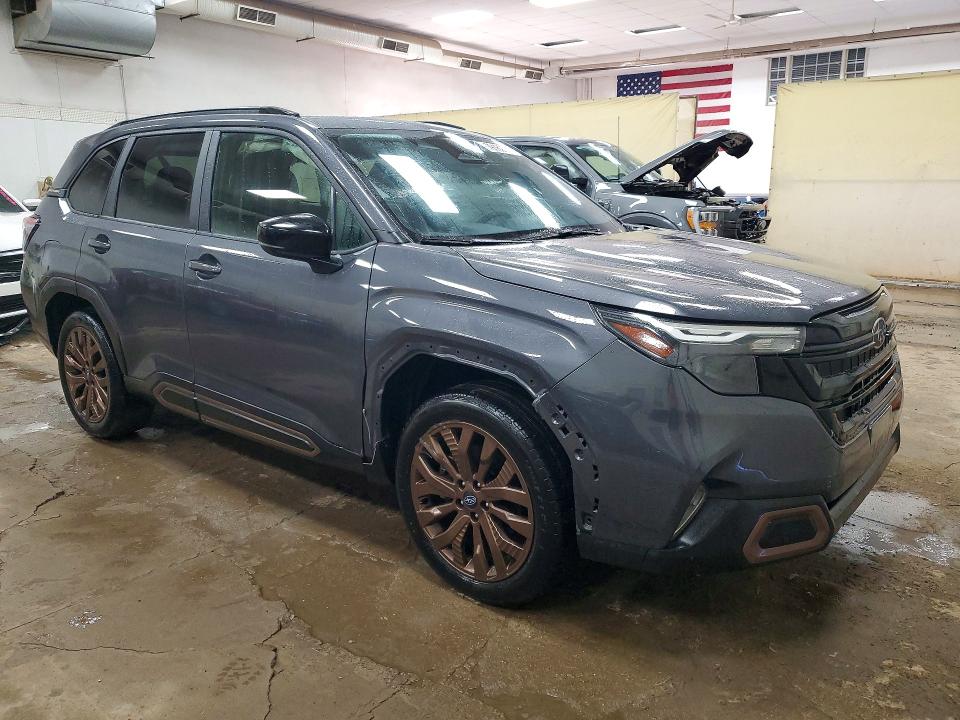 2025 Subaru Forester VIN JF2SLDHC4SH501100 COPART salvage auction — FRONT END, Mi - Certificate Of Title, sold $9,300 on 2026-07-22 (photo 4)
