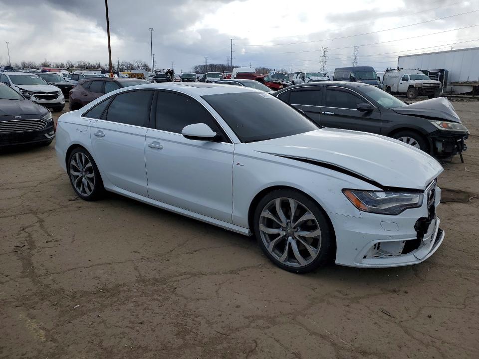 2014 Audi A6 VIN WAUHMAFC6EN078840 COPART salvage auction — FRONT END, OH - CERT OF TITLE-SALVAGE, sold $1,000 on 2026-07-10 (photo 4)