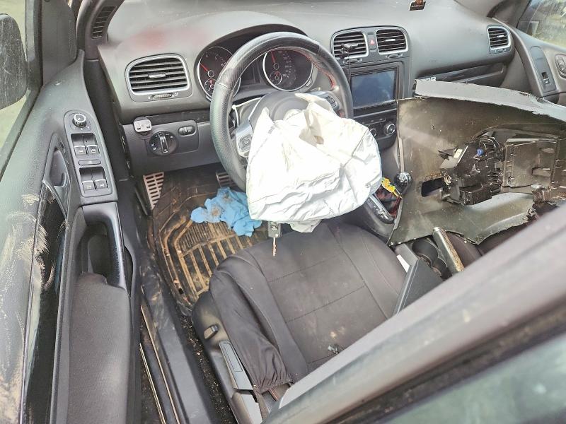 2013 Volkswagen Gti VIN WVWHD7AJ0DW024518 COPART salvage auction — FRONT END, Md - Cert Of Salvage > 75% Damage, sold $350 on 2026-07-24 (photo 8)
