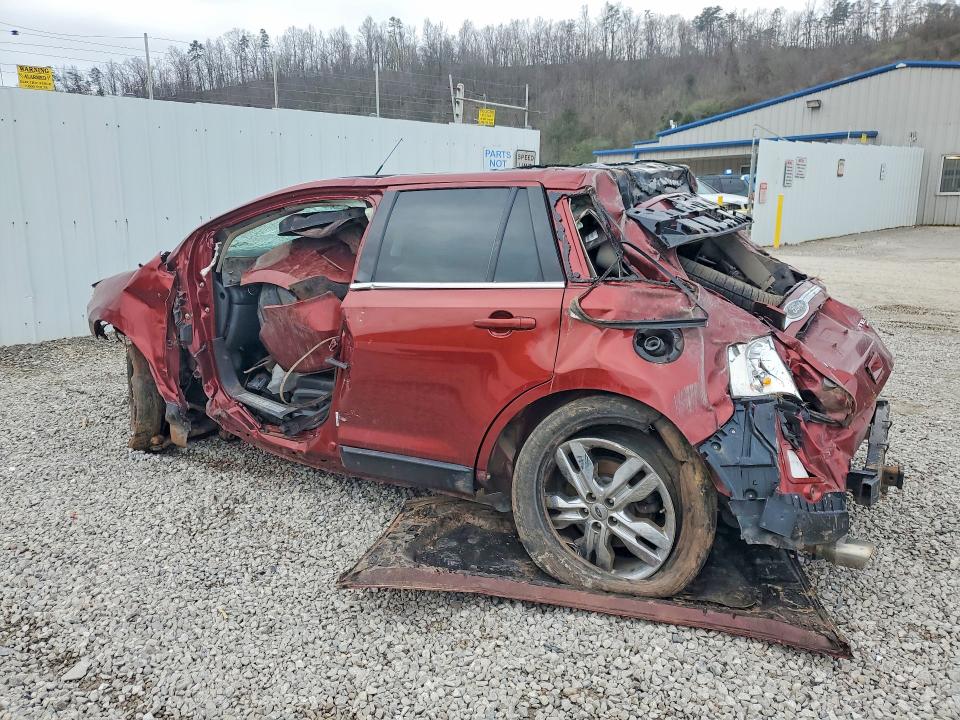 2014 Ford Edge VIN 2FMDK4KCXEBA03855 COPART salvage auction — ROLLOVER, WV - SALVAGE CERTIFICATE, sold $150 on 2026-07-02 (photo 2)