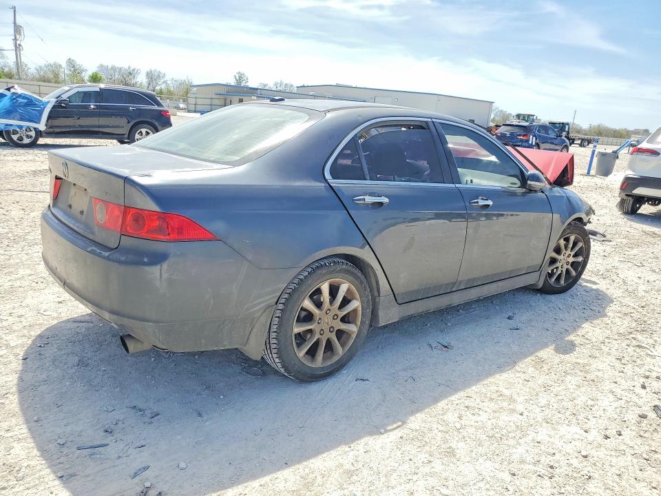 2007 Acura Tsx VIN JH4CL96807C019502 COPART salvage auction — FRONT END, Tx - Nonrepairable Title, sold $175 on 2026-07-02 (photo 3)