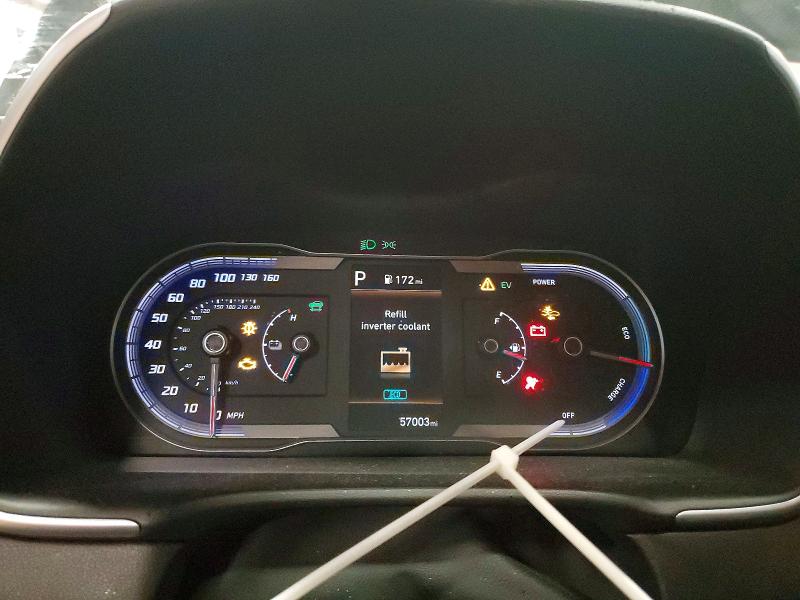 2023 Hyundai Tucson VIN KM8JBCA16PU136493 COPART salvage auction — FRONT END, MI - SCRAP CERTIFICATE OF TITLE, sold $6,100 on 2026-07-24 (photo 9)