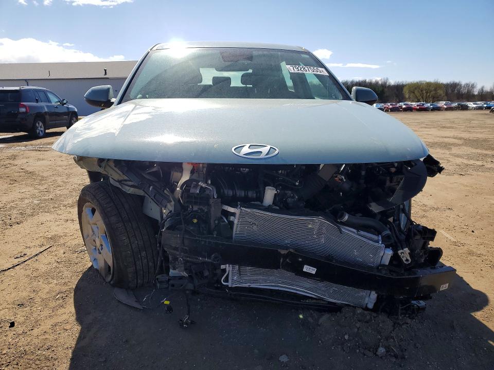 2024 Hyundai Kona VIN KM8HA3AB8RU139229 COPART salvage auction — FRONT END, Oh - Cert Of Title-Salvage, sold $1,100 on 2026-07-23 (photo 5)