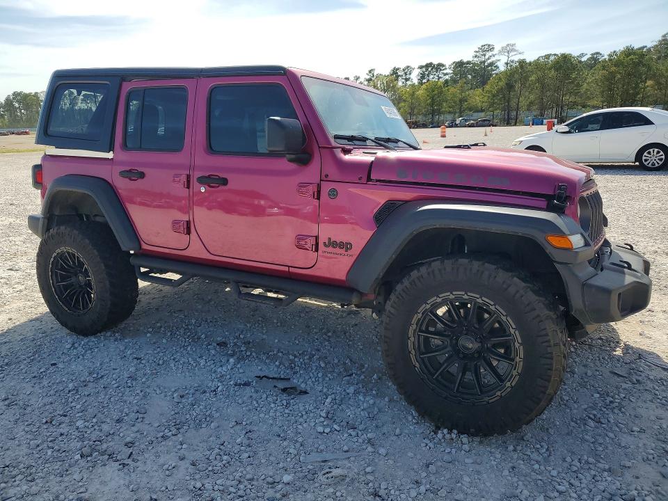 2024 Jeep Wrangler / VIN 1C4PJXDG4RW353184 COPART salvage auction — SIDE, Tx - Certificate Of Title, sold $9,400 on 2026-07-21 (photo 4)
