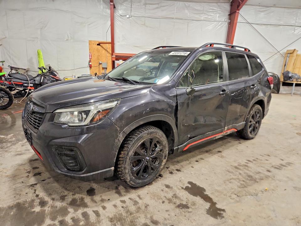 2019 Subaru Forester VIN JF2SKAKCXKH447537 COPART salvage auction — SIDE, Nh - Cert Of Title-Salvage, sold $3,550 on 2026-07-20 (photo 1)
