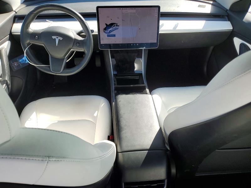 2018 Tesla Model 3 VIN 5YJ3E1EAXJF169595 COPART salvage auction — FRONT END, Salvage Title, sold $5,200 on 2026-07-16 (photo 8)