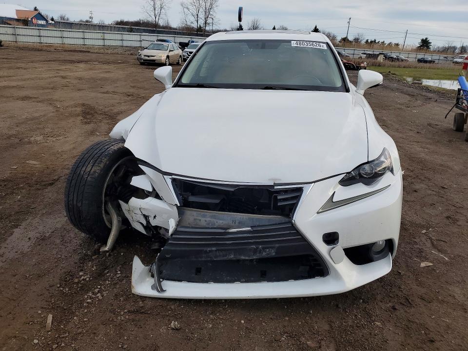 2014 Lexus Is VIN JTHCF1D22E5012561 COPART salvage auction — FRONT END, Salvage Title, sold $1,750 on 2026-07-16 (photo 5)