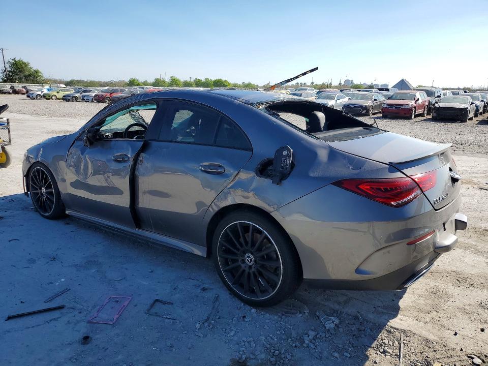 2020 Mercedes-benz Cla-klasse VIN W1K5J4GB4LN123900 COPART salvage auction — ROLLOVER, Tx - Salvage Vehicle Title, sold $4,150 on 2026-07-28 (photo 2)