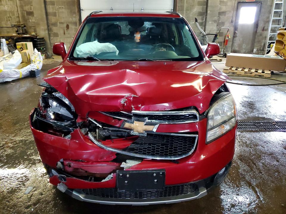 2013 Chevrolet Orlando VIN KL77P2ET2DK029547 COPART salvage auction — FRONT END, ON - PERMIT SALVAGE, sold $100 on 2026-07-14 (photo 5)