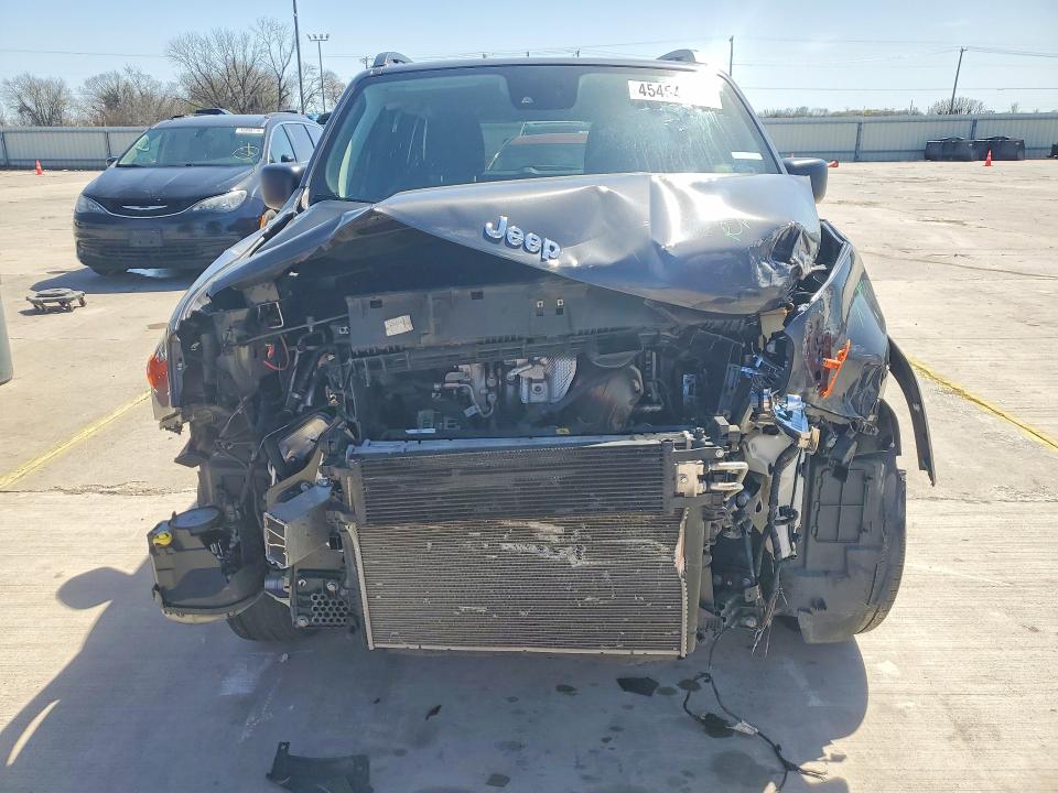 2022 Jeep Renegade VIN ZACNJDB12NPN98350 COPART salvage auction — FRONT END, Tx - Salvage Vehicle Title, sold $1,000 on 2026-07-20 (photo 5)
