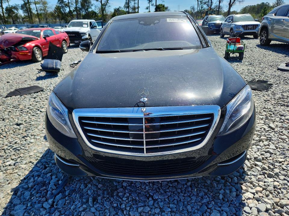 2016 Mercedes-benz S-klasse VIN WDDUG8FB0GA247307 COPART salvage auction — REAR END, Ga - Certificate Of Title, sold $9,800 on 2026-08-13 (photo 5)