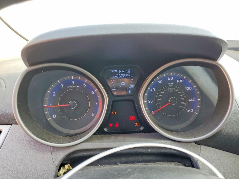 2012 Hyundai Elantra VIN KMHDH4AE6CU375606 COPART salvage auction — MINOR DENT/SCRATCHES, Ny - Certificate Of Title, sold $700 on 2026-07-23 (photo 9)