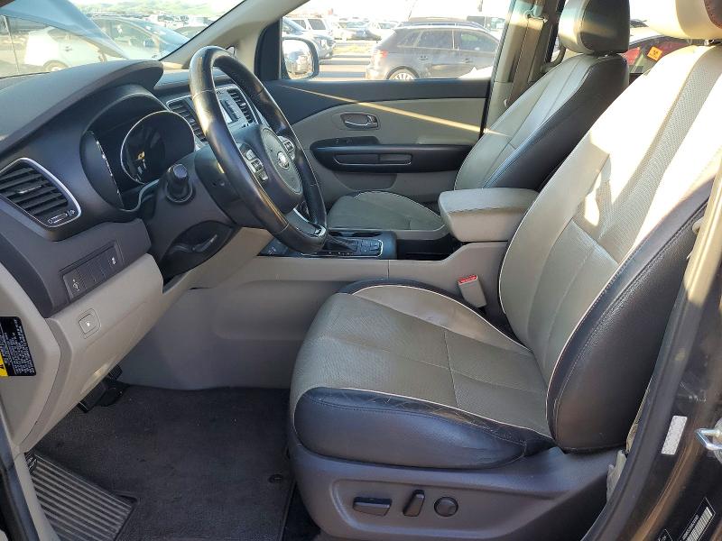 2017 Kia SEDONA VIN KNDMB5C1XH6244163 COPART salvage auction — MINOR DENT/SCRATCHES, Salvage Title, sold $1,150 on 2026-07-27 (photo 7)