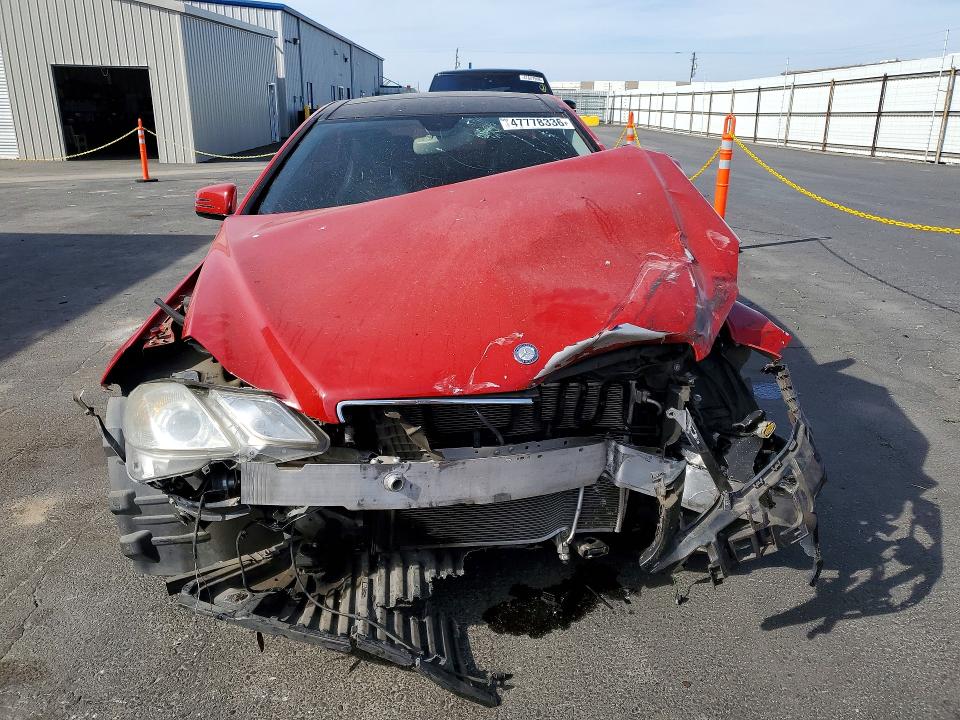 2012 Mercedes-benz E-class VIN WDDKJ5KB8CF154626 COPART salvage auction — FRONT END, CA - SALVAGE CERTIFICATE, sold $250 on 2026-08-06 (photo 5)