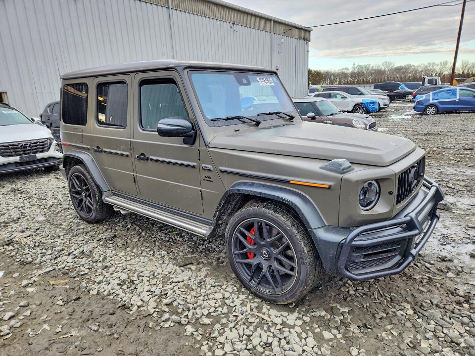 2021 Mercedes-benz G-klasse VIN W1NYC7HJ5MX410444 COPART salvage auction — MINOR DENT/SCRATCHES, Id - Salvage Certificate Of Title, sold $75,500 on 2026-07-23 (photo 4)