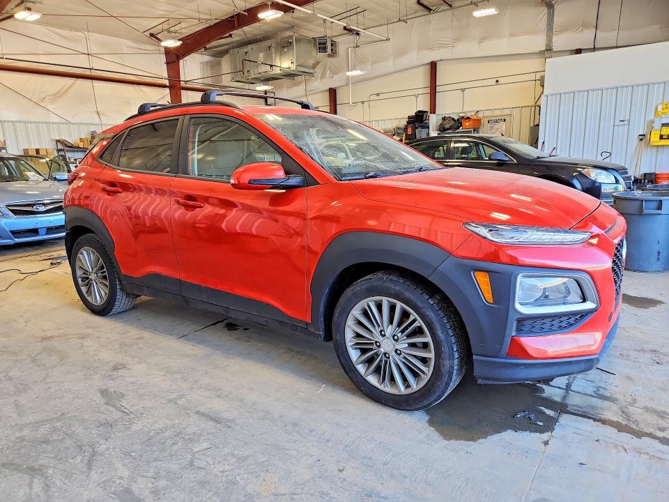 2019 Hyundai Kona VIN KM8K22AA1KU374680 COPART salvage auction — REAR END, Wv - Salvage Certificate, sold $2,000 on 2026-07-07 (photo 4)