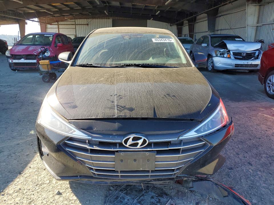 2019 Hyundai Elantra VIN 5NPD84LF1KH485787 COPART salvage auction — FRONT END, Salvage Title, sold $925 on 2026-07-20 (photo 5)