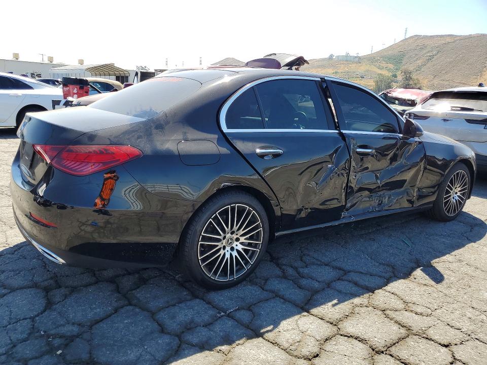 2023 Mercedes-benz C-klasse VIN W1KAF4GB7PR081527 COPART salvage auction — SIDE, Ca - Salvage Certificate, sold $4,350 on 2026-07-30 (photo 3)