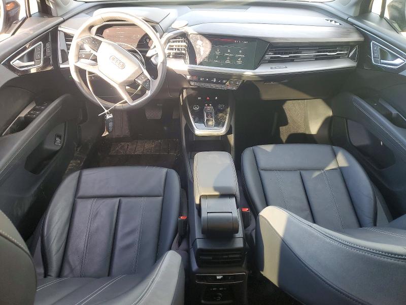 2022 Audi Q4 e-tron VIN WA1H2BFZ3NP030259 COPART salvage auction — FRONT END, Ma - Cert Of Title-Salvage, sold $9,400 on 2026-07-13 (photo 8)