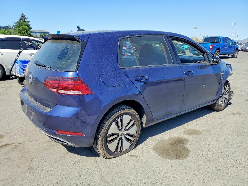 2019 Volkswagen Golf VIN WVWKR7AU8KW908611 COPART salvage auction — FRONT END, Ca - Salvage Certificate, sold $1,850 on 2026-07-31 (photo 3)