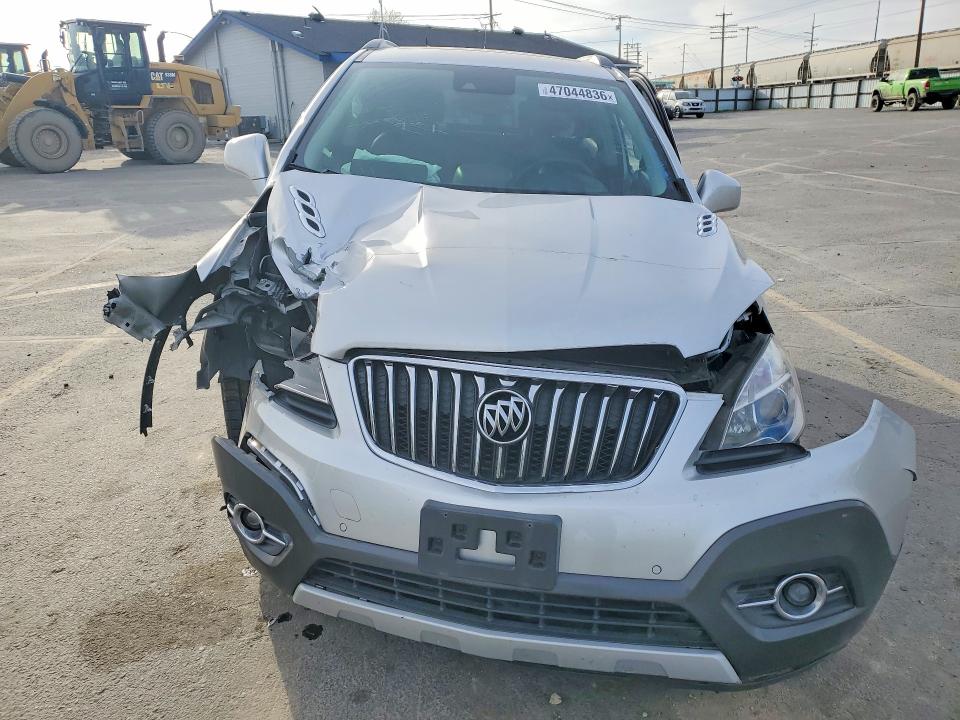 2013 Buick Encore VIN KL4CJHSB8DB195440 COPART salvage auction — FRONT END, Id - Salvage Certificate Of Title, sold $425 on 2026-07-30 (photo 5)