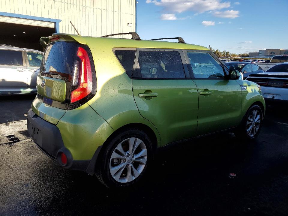 2015 Kia Soul VIN KNDJP3A50F7784143 COPART salvage auction — MINOR DENT/SCRATCHES, Nv - Certificate Of Title, sold $1,900 on 2026-07-07 (photo 3)
