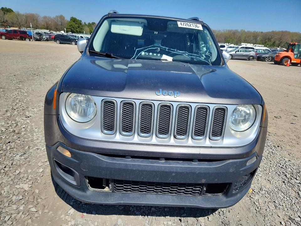 2016 Jeep Renegade VIN ZACCJADT6GPC54904 COPART salvage auction — SIDE, AR - CERT OF TITLE-SALVAGE, sold $500 on 2026-07-13 (photo 5)