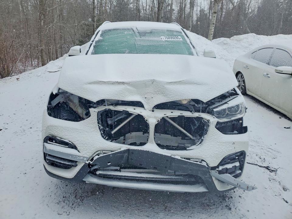 2021 BMW X3 VIN 5UXTY5C07M9G99242 COPART salvage auction — FRONT END, Salvage Title, sold $11,300 on 2026-07-14 (photo 5)