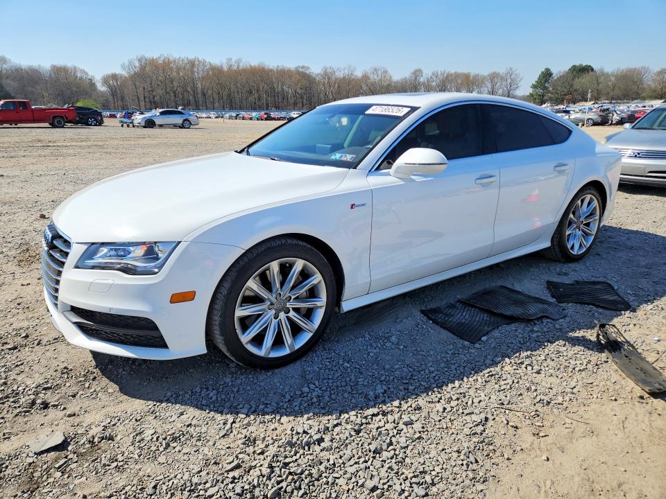 2014 Audi A7 VIN WAU2GAFC5EN066711 COPART salvage auction — FRONT END, AR - CERT OF TITLE-SALVAGE, sold $5,900 on 2026-07-13 (photo 1)