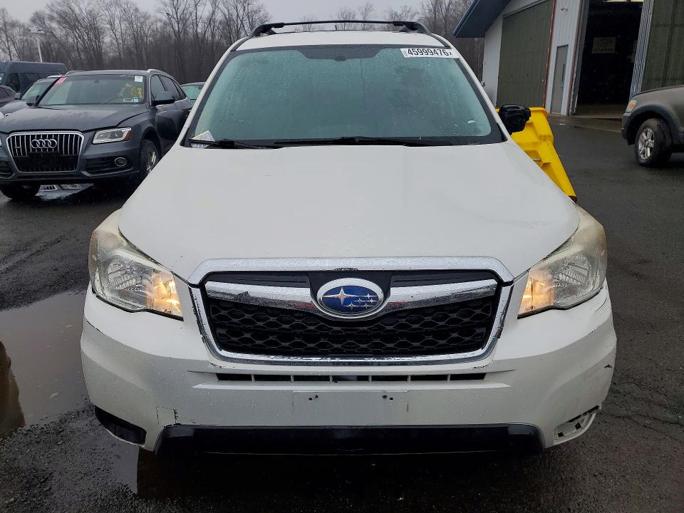 2015 Subaru Forester VIN JF2SJABCXFH470003 COPART salvage auction — FRONT END, Wv - Certificate Of Title, sold $2,500 on 2026-07-21 (photo 5)