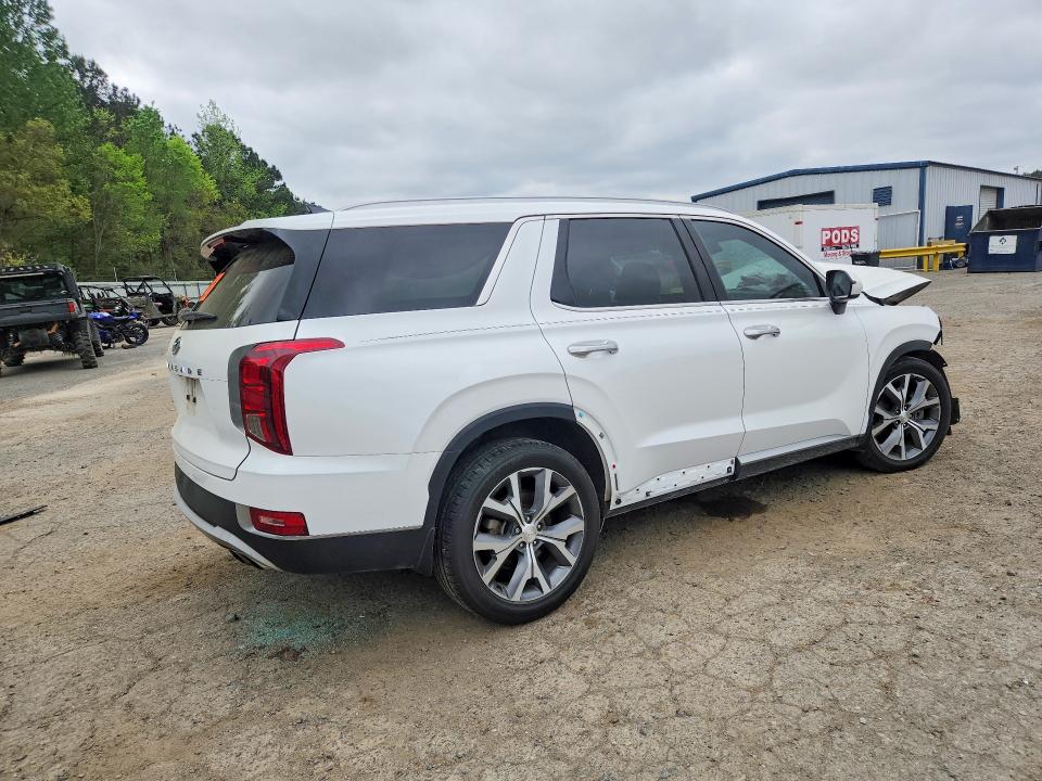 2022 Hyundai Palisade VIN KM8R44HE5NU481233 COPART salvage auction — FRONT END, Tx - Salvage Vehicle Title, sold $2,200 on 2026-07-02 (photo 3)