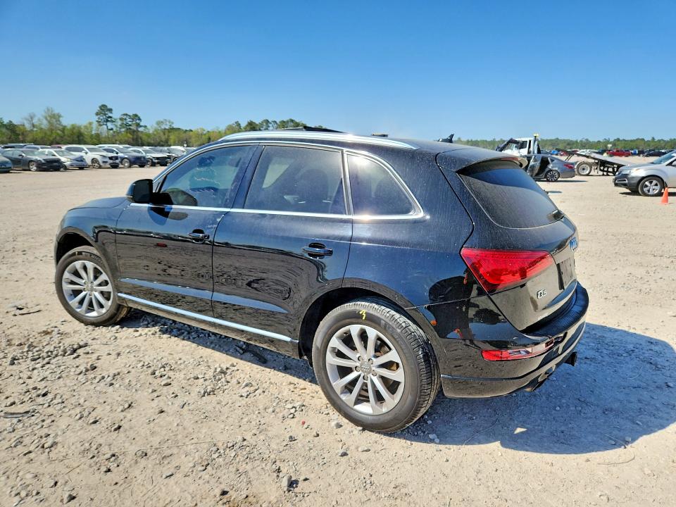 2014 Audi Q5 VIN WA1LFAFP0EA117806 COPART salvage auction — FRONT END, Tx - Salvage Vehicle Title, sold $550 on 2026-07-24 (photo 2)