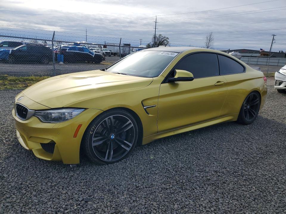 2015 BMW M4 VIN WBS3R9C59FK332085 COPART salvage auction — UNDERCARRIAGE, Salvage Title, sold $13,800 on 2026-08-18 (photo 1)