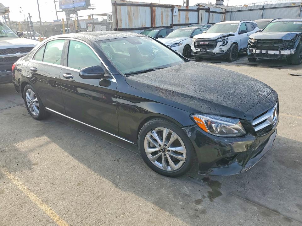 2020 Mercedes-benz C-klasse VIN W1KWF8DB0LR579922 COPART salvage auction — FRONT END, Ca - Salvage Certificate, sold $12,100 on 2026-07-29 (photo 4)