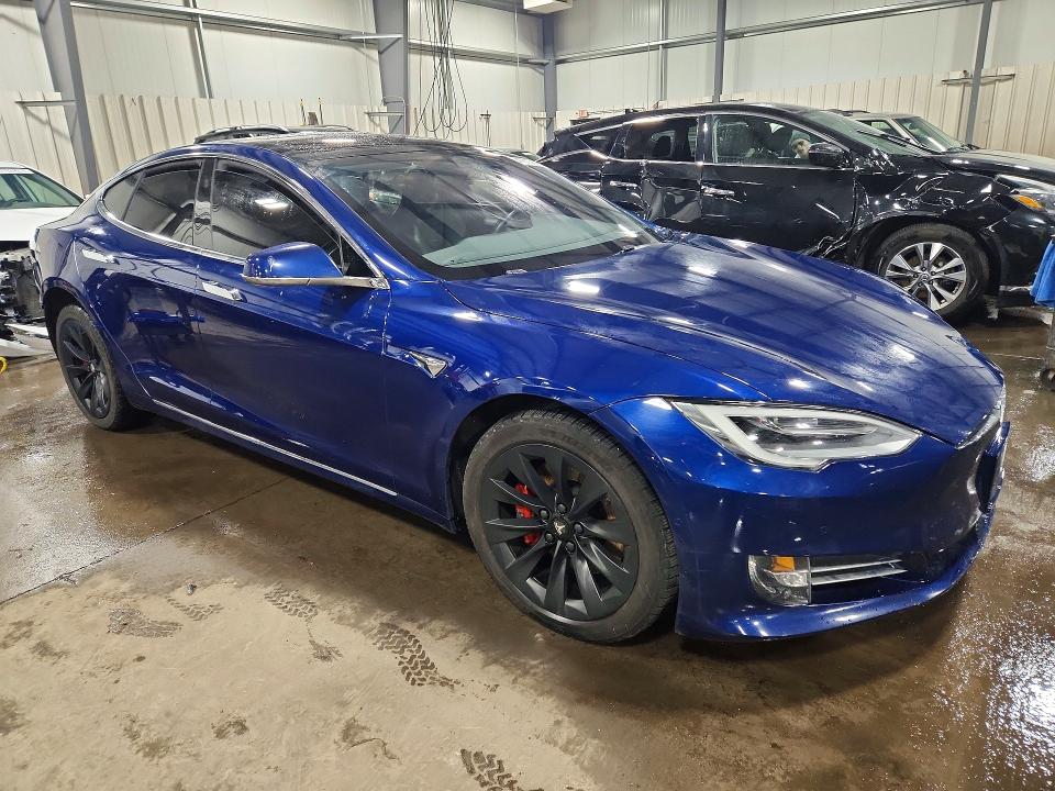 2018 Tesla Model s VIN 5YJSA1E20JF268300 COPART salvage auction — REAR END, Mn - Cert Of Title-Salvage, sold $8,200 on 2026-07-14 (photo 4)
