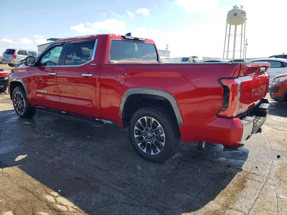 2025 Toyota Tundra VIN 5TFJA5EC6SX037856 COPART salvage auction — HAIL, Il - Salvage Certificate, sold $28,250 on 2026-07-29 (photo 2)