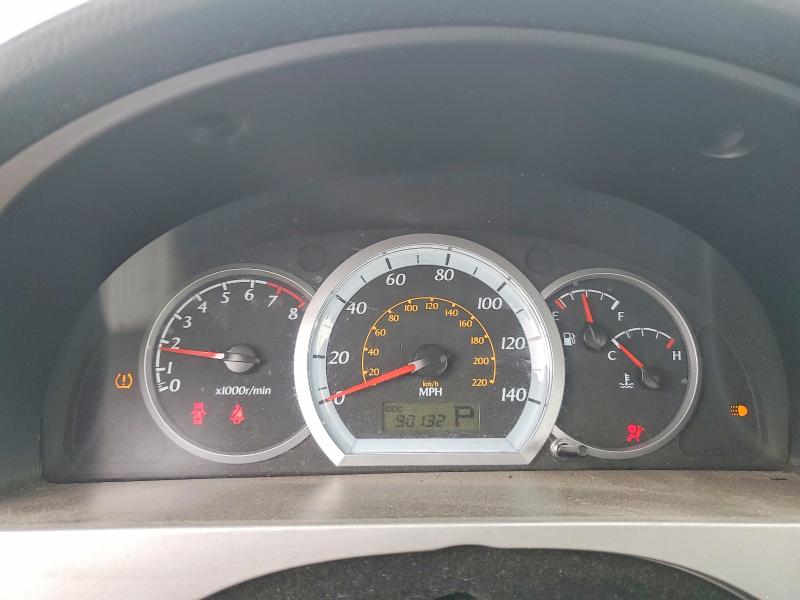 2008 Suzuki Forenza VIN KL5JD56Z08K916839 COPART salvage auction — FRONT END, Ky - Cert Of Title-Salvage, sold $400 on 2026-07-20 (photo 9)