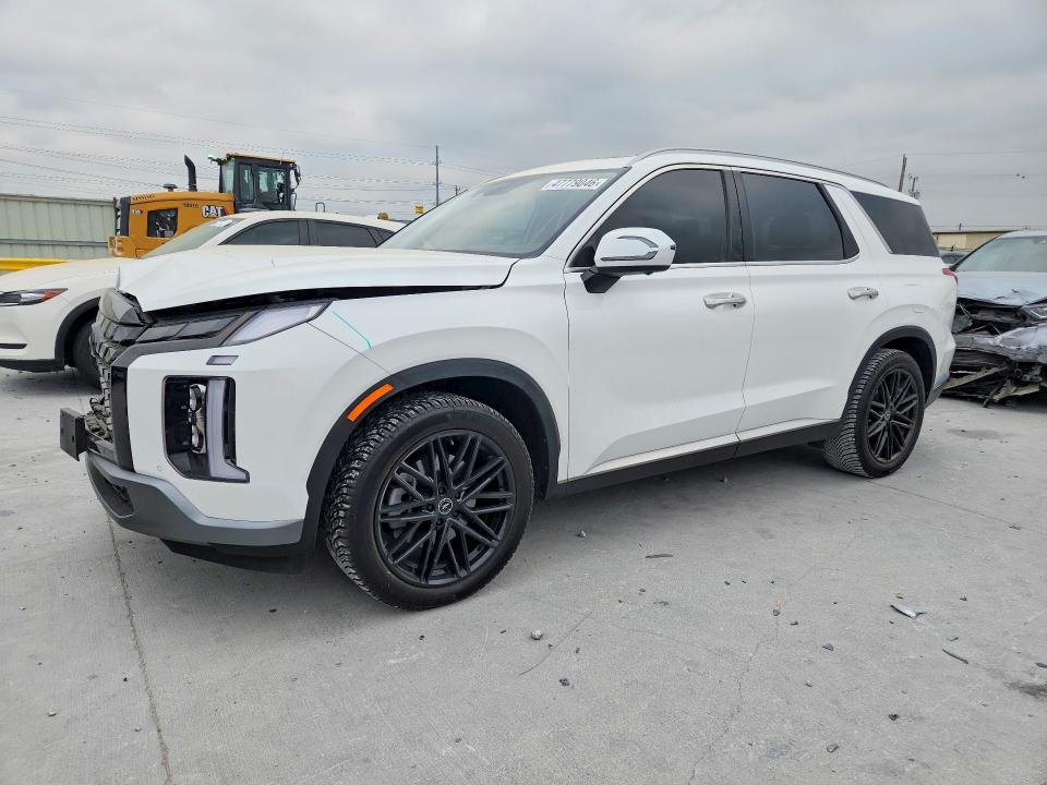 2023 Hyundai Palisade VIN KM8R5DGE7PU533589 COPART salvage auction — FRONT END, Id - Salvage Certificate Of Title, sold $13,600 on 2026-07-07 (photo 1)
