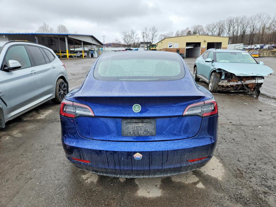 2018 Tesla Model 3 VIN 5YJ3E1EB7JF064912 COPART salvage auction — REAR END, Id - Salvage Certificate Of Title, sold $6,700 on 2026-07-02 (photo 6)
