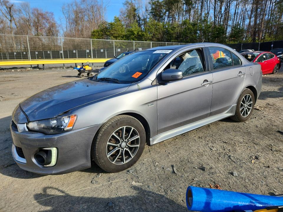 2017 Mitsubishi Lancer VIN JA32U2FU0HU000425 COPART salvage auction — ALL OVER, Md - Cert Of Salvage > 75% Damage, sold $650 on 2026-07-24 (photo 1)