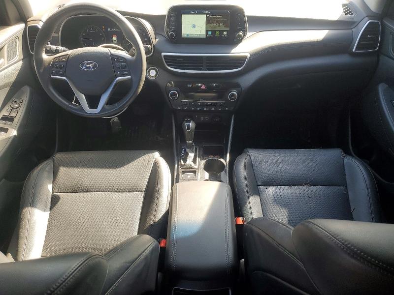 2021 Hyundai Tucson VIN KM8J3CAL0MU366170 COPART salvage auction — FRONT END, Il - Salvage Certificate, sold $250 on 2026-07-09 (photo 8)