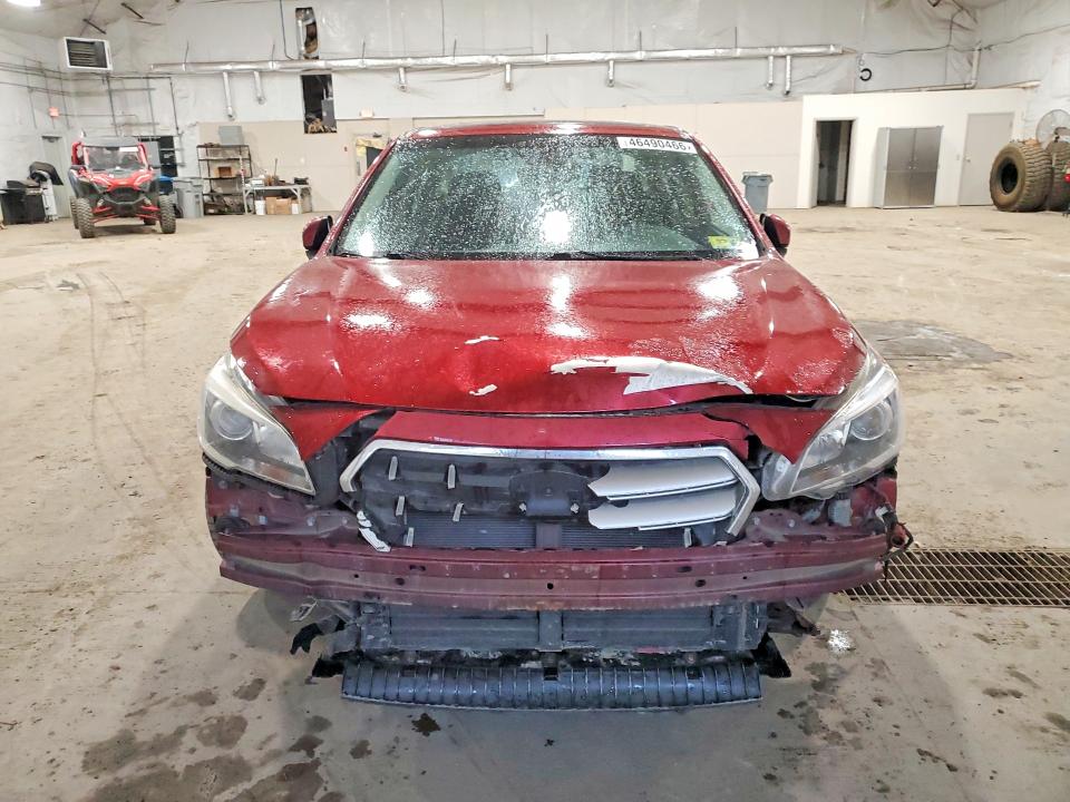 2017 Subaru LEGACY VIN 4S3BNAH68H3043469 COPART salvage auction — FRONT END, Vt - Cert Of Title-Parts Only Salva, sold $700 on 2026-07-08 (photo 5)