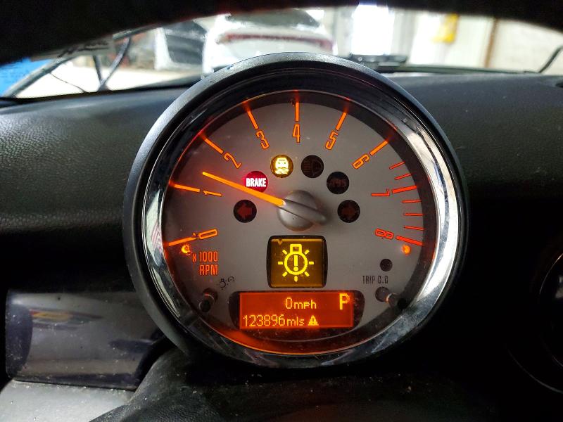 2013 Mini VIN WMWSV3C59DT389077 COPART salvage auction — FRONT END, Salvage Title, sold $125 on 2026-07-30 (photo 9)