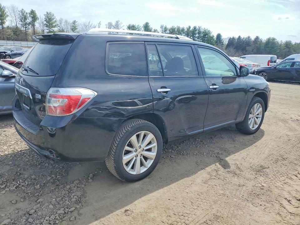 2010 Toyota Highlander VIN JTEJW3EH6A2045092 COPART salvage auction — FRONT END, Md - Cert Of Salvage > 75% Damage, sold $3,200 on 2026-07-13 (photo 3)