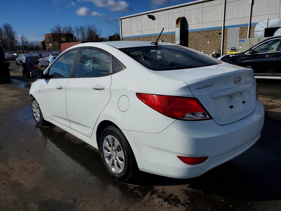2016 Hyundai Accent VIN KMHCT4AE9GU012426 COPART salvage auction — FRONT END, Ct - Cert Of Title-Salvage, sold $1,300 on 2026-07-07 (photo 2)