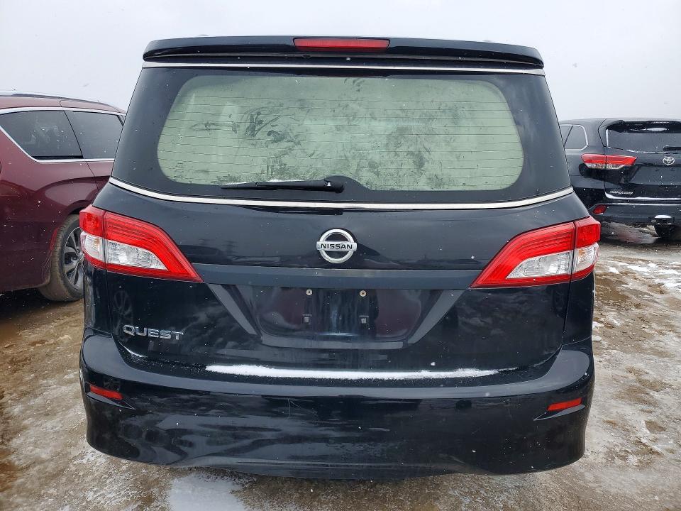 2015 Nissan Quest VIN JN8AE2KP3F9130150 COPART salvage auction — FRONT END, Il - Salvage Certificate, sold $600 on 2026-07-16 (photo 6)