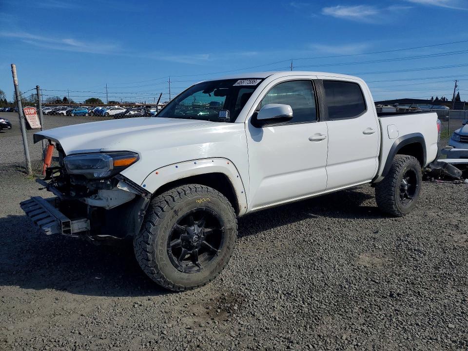 2020 Toyota Tacoma VIN 5TFCZ5AN4LX219078 COPART salvage auction — FRONT END, Or - Salvage Title Certificate, sold $7,200 on 2026-07-14 (photo 1)