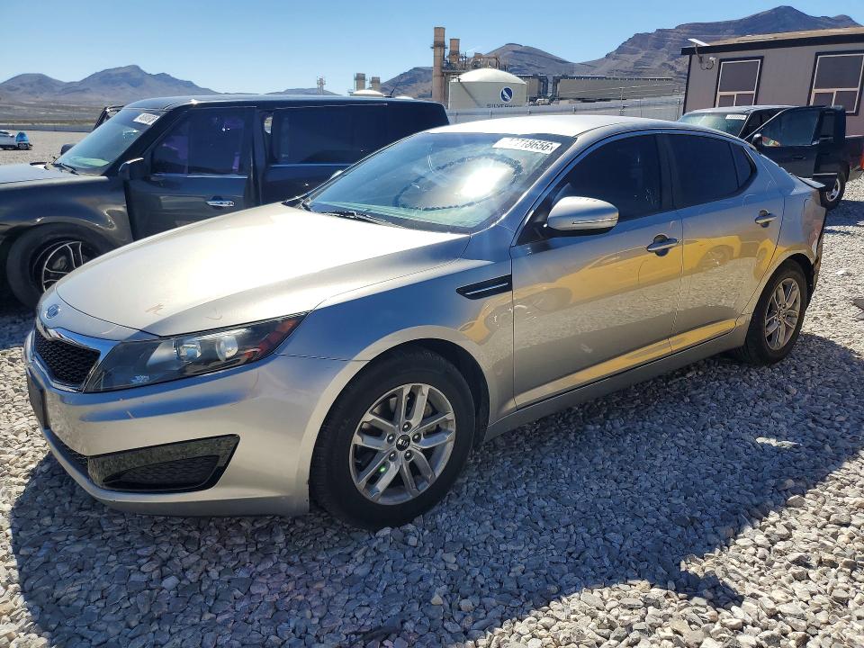 2011 Kia VIN KNAGM4A77B5067736 COPART salvage auction — REAR END, Nv - Salvage Title, sold $750 on 2026-07-06 (photo 1)
