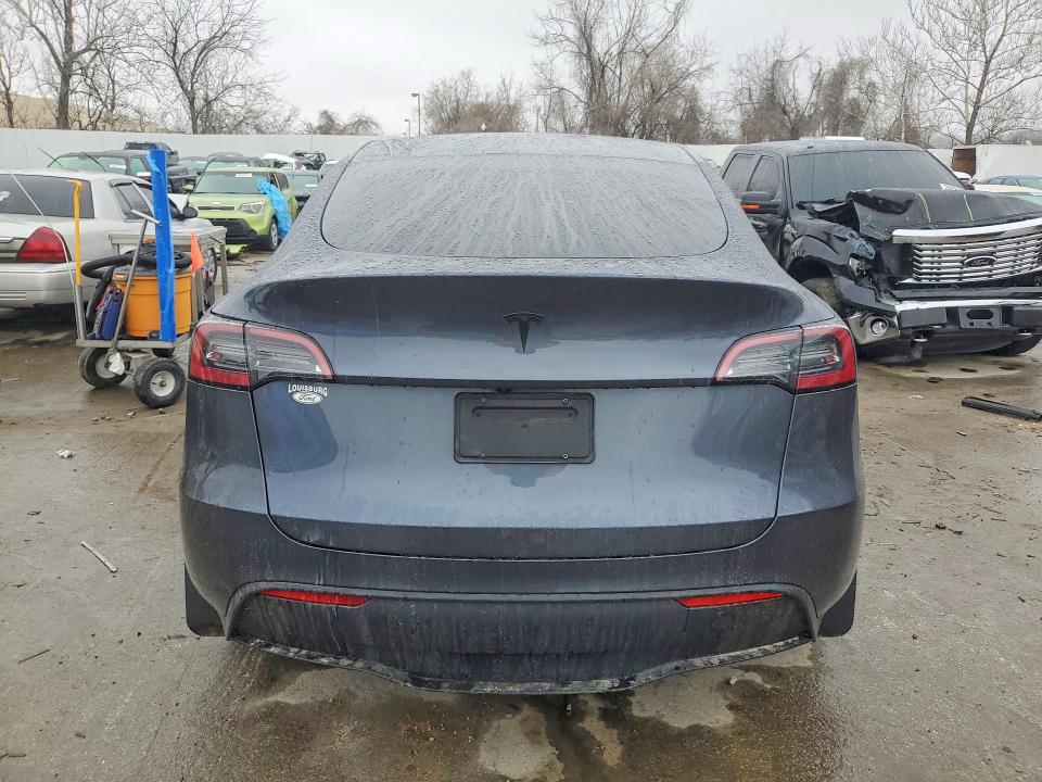 2023 Tesla Model y VIN 7SAYGDEE0PA182739 COPART salvage auction — FRONT END, Mo - Salvage Certificate Of Title, sold $8,900 on 2026-07-24 (photo 6)