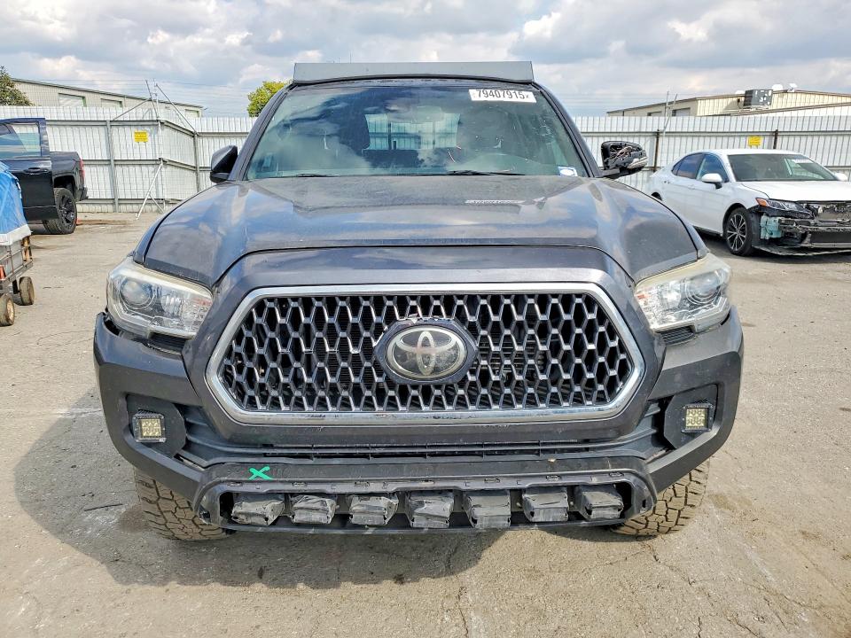 2019 Toyota Tacoma VIN 3TMCZ5AN8KM261757 COPART salvage auction — REAR END, Ca - Salvage Certificate, sold $11,000 on 2026-07-10 (photo 5)